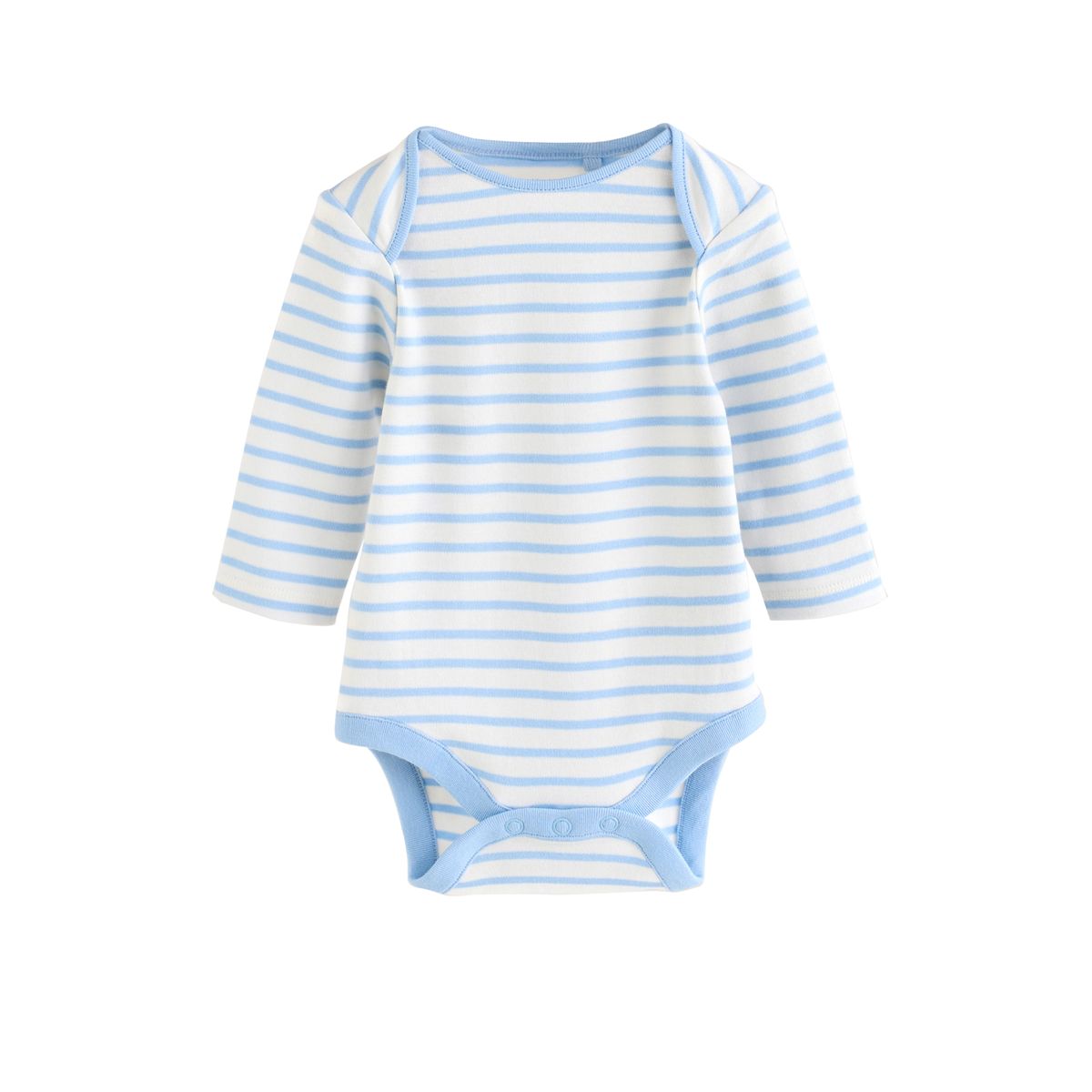 Body à manches longues bébé, lot de 5 rayure brillante, NEXT