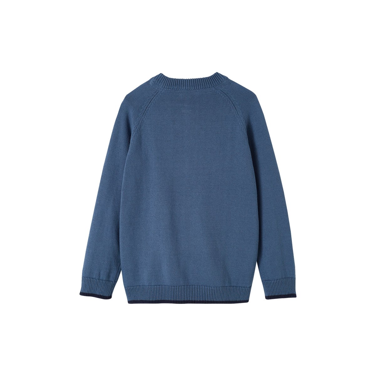Gilet zippé style teddy bleu grisé, VERTBAUDET