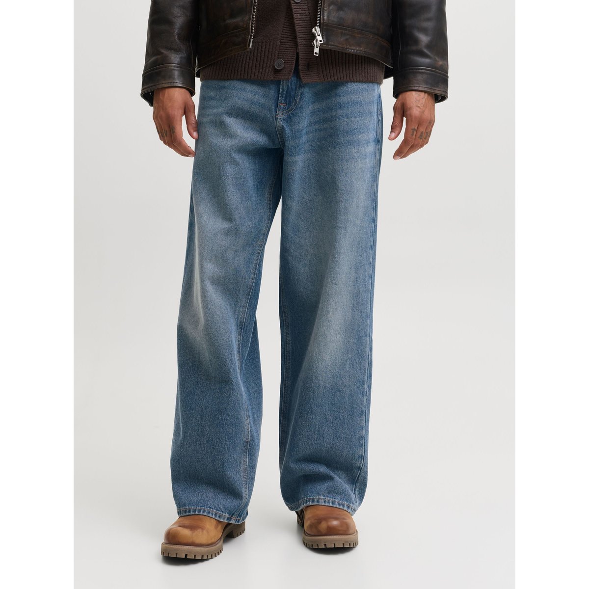 Jean À Coupe Wide blue denim, JACK & JONES