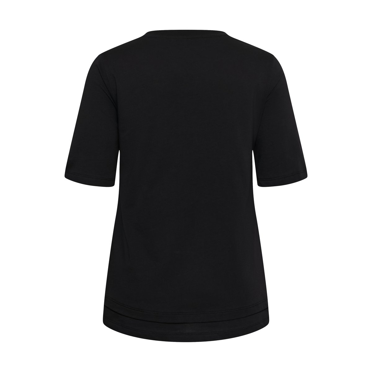 T-shirt à manches courtes noir black deep, KAFFE CURVE