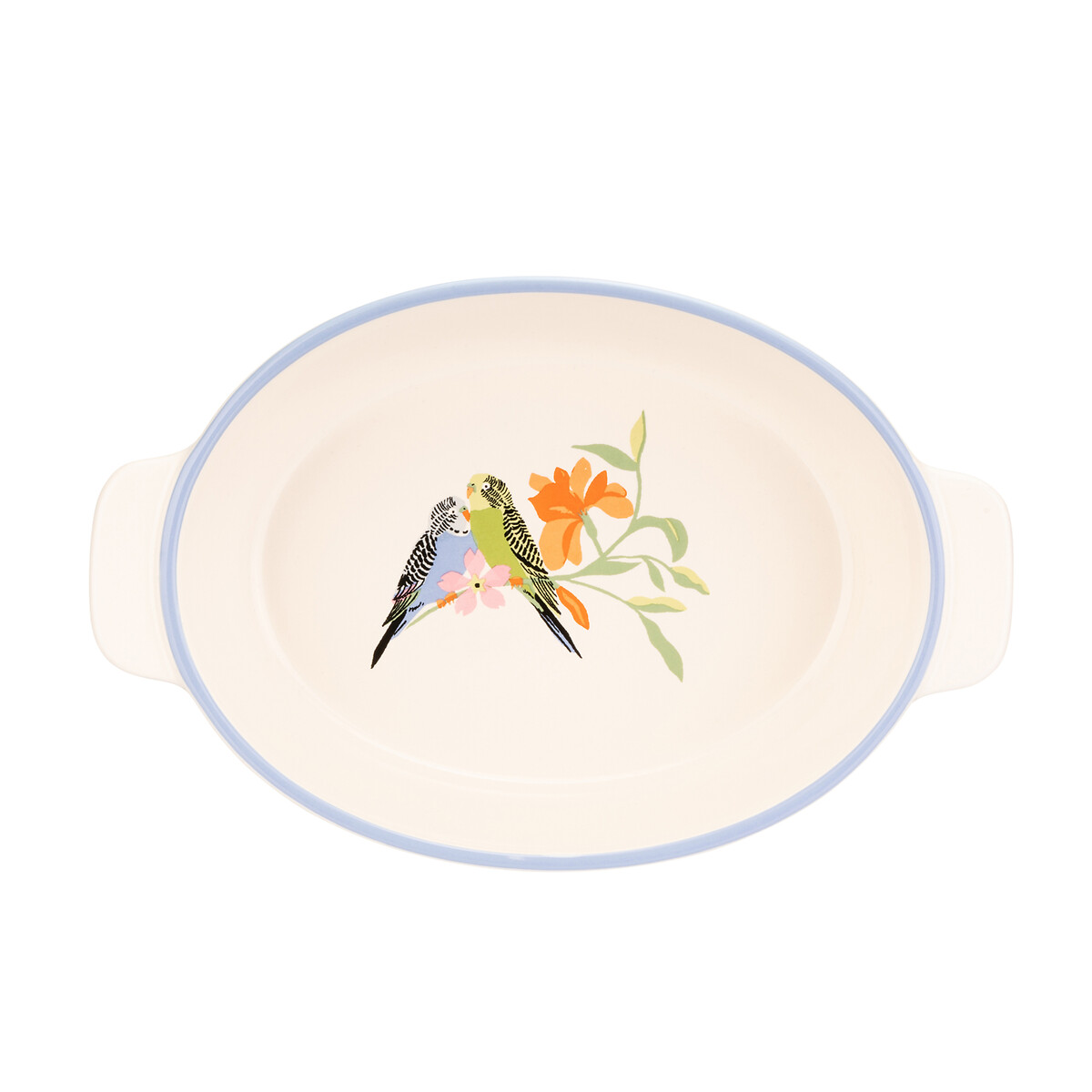 28cm Painted Table Ceramic Oval Roasting Dish multi-coloured, CATH KIDSTON