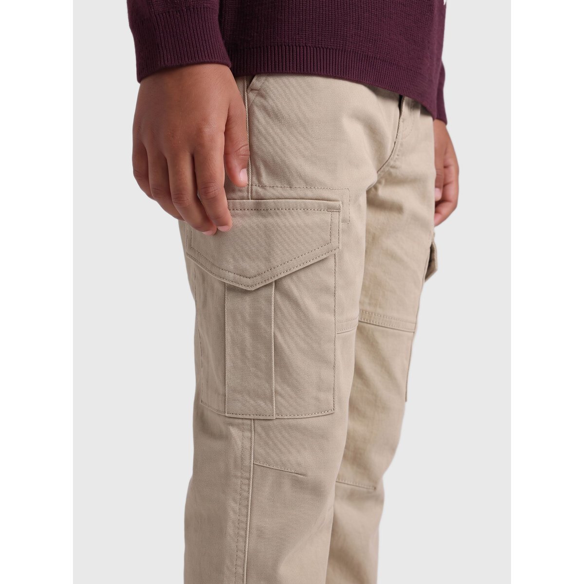 Pantalon Cargo white pepper, KIDS ONLY