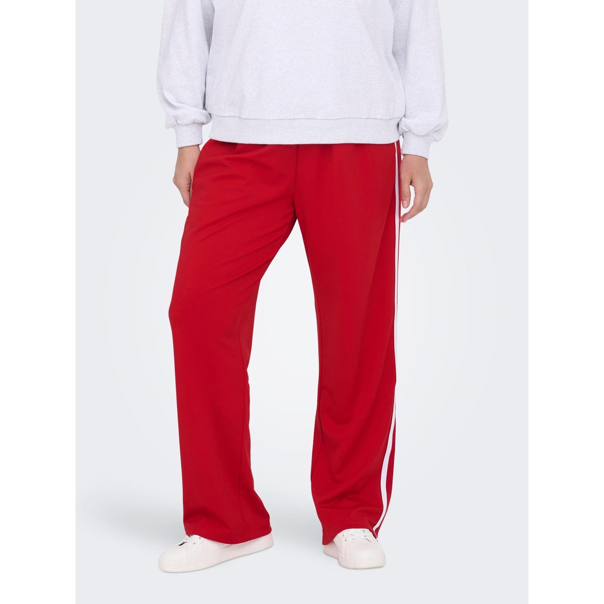 Pantalon À Jambe Large high risk red, ONLY CARMAKOMA