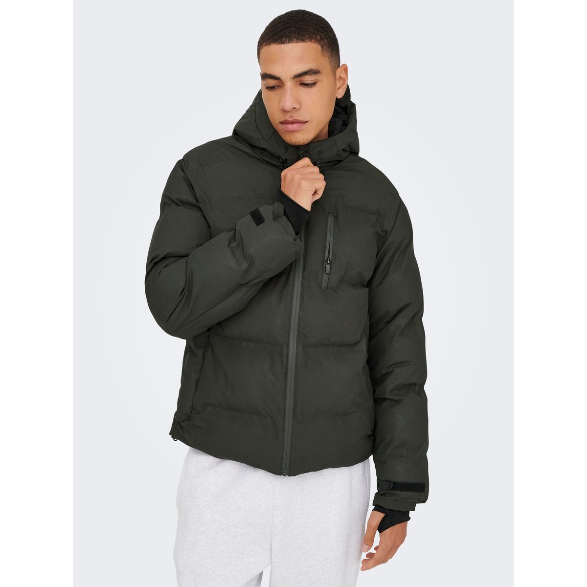 Veste dark grey melange 1, ONLY & SONS