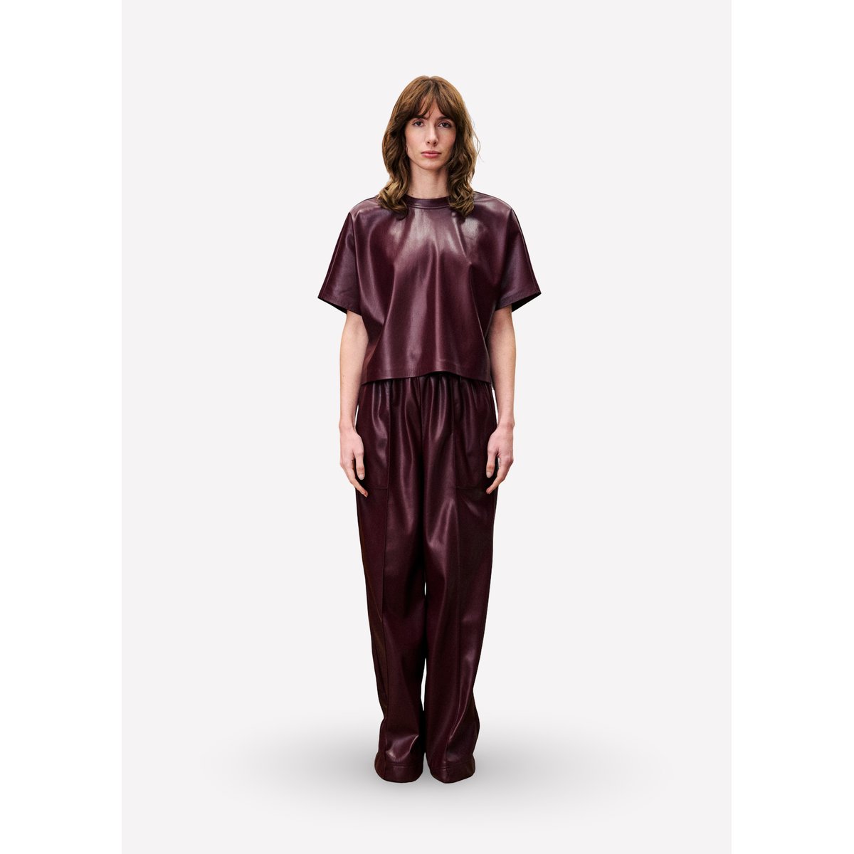 Pantalon  MICHAUX bordeaux, FRNCH