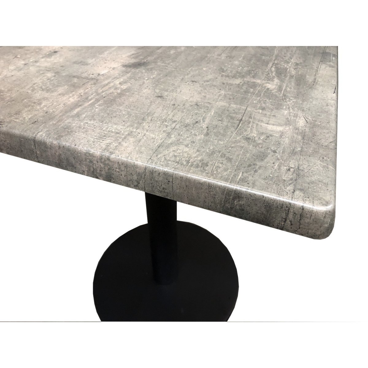 Table haute plateau - OAKLAND couleur unique, MATHI DESIGN