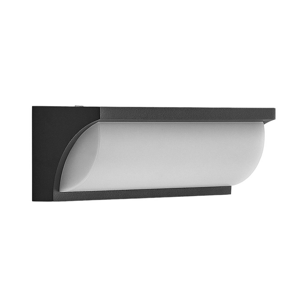 Applique extérieure en aluminium moderneLED anthracite, blanc satiné, LUCANDE