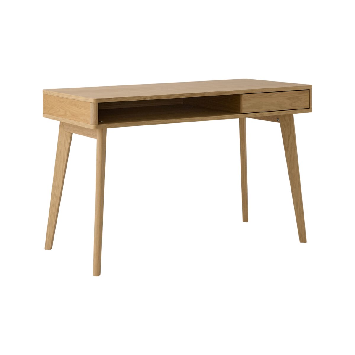 Bureau 1 tiroir bois - ATIA bois clair, CAMIF
