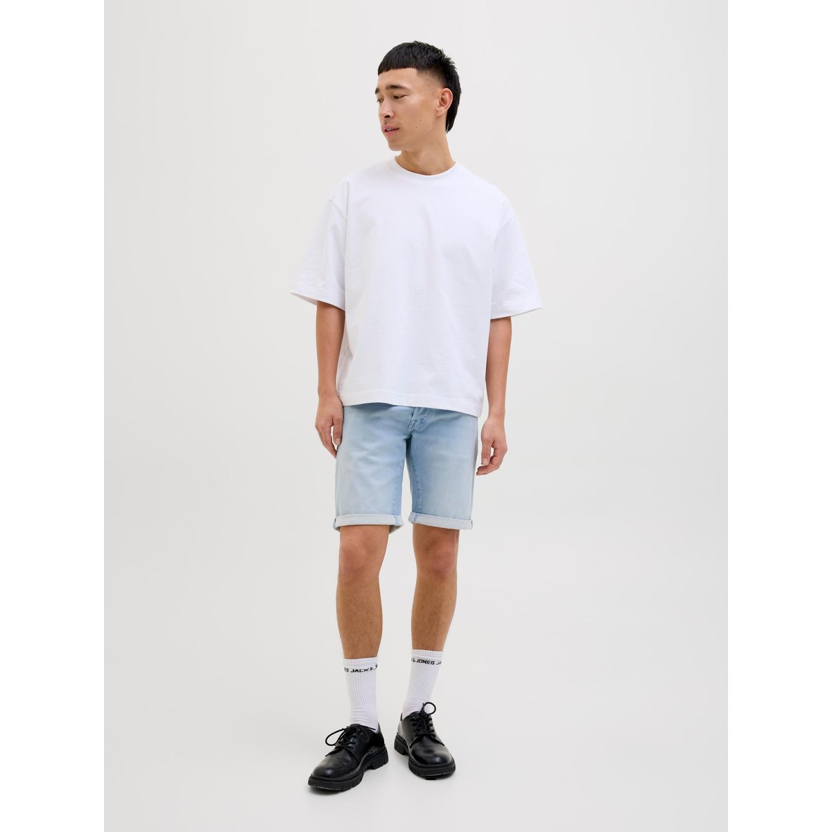 Short En Denim blue denim, JACK & JONES
