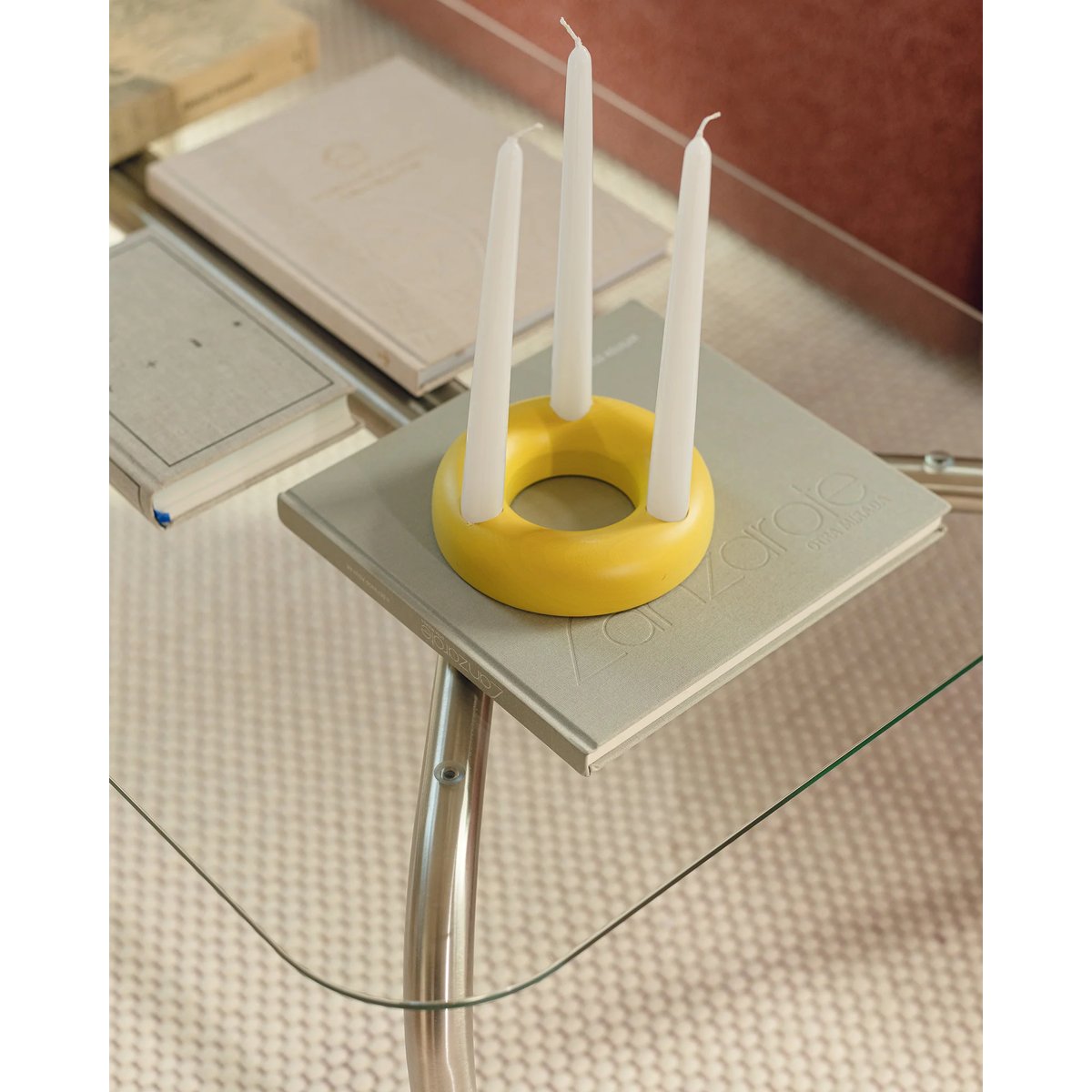 Table basse UKU 110x60 steel & glass, NOO.MA