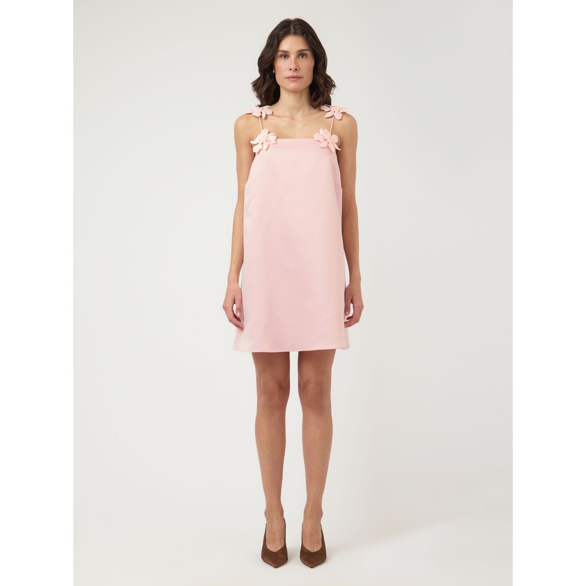 Mini-Robe rouge - blushing rose, YAS