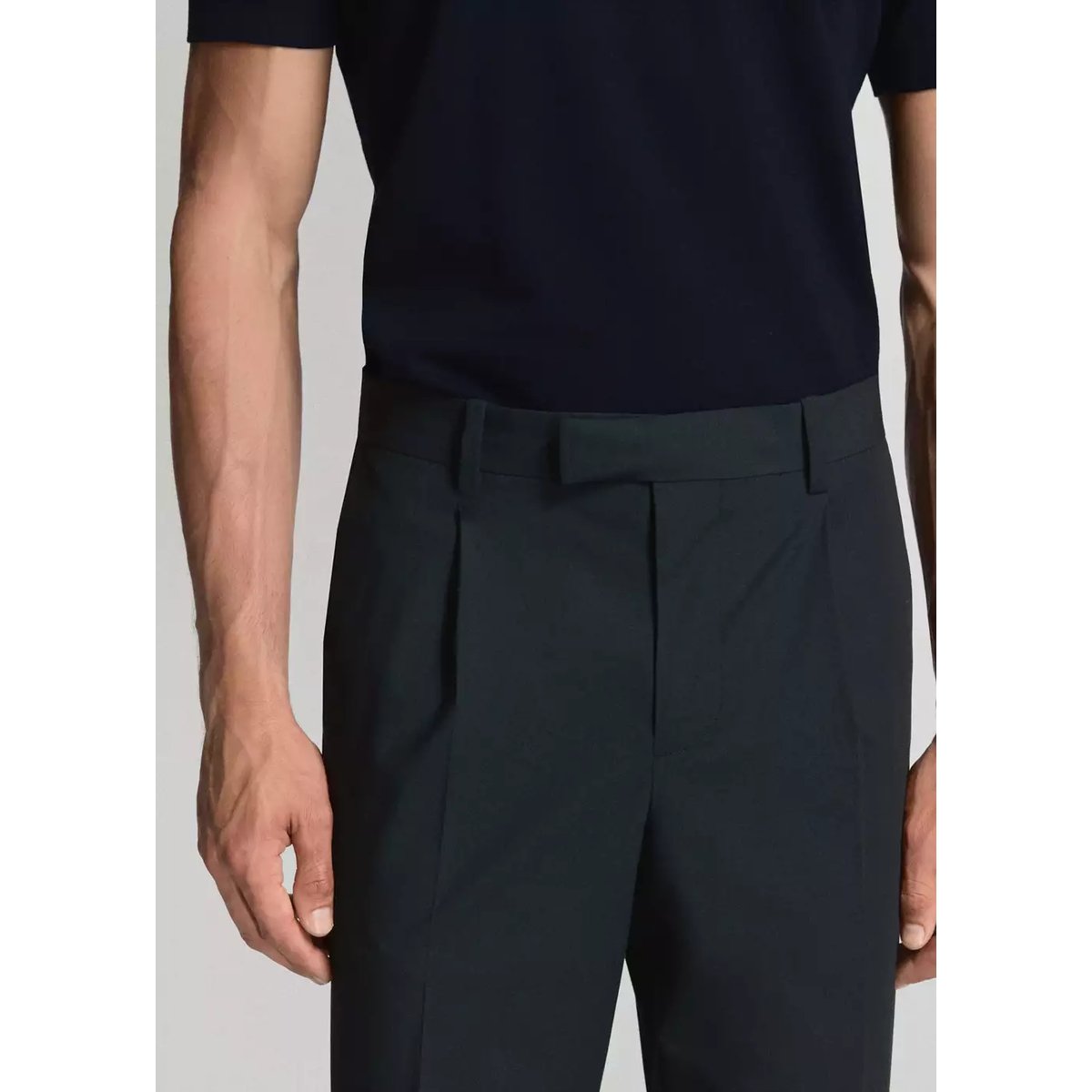 Pantalon costume Boston regular fit bleu marine, MANGO MAN