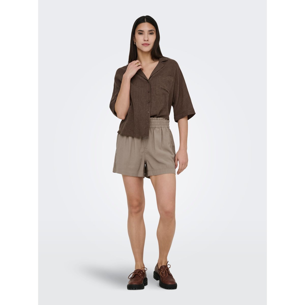 Short verte - taupe gray 1, ONLY