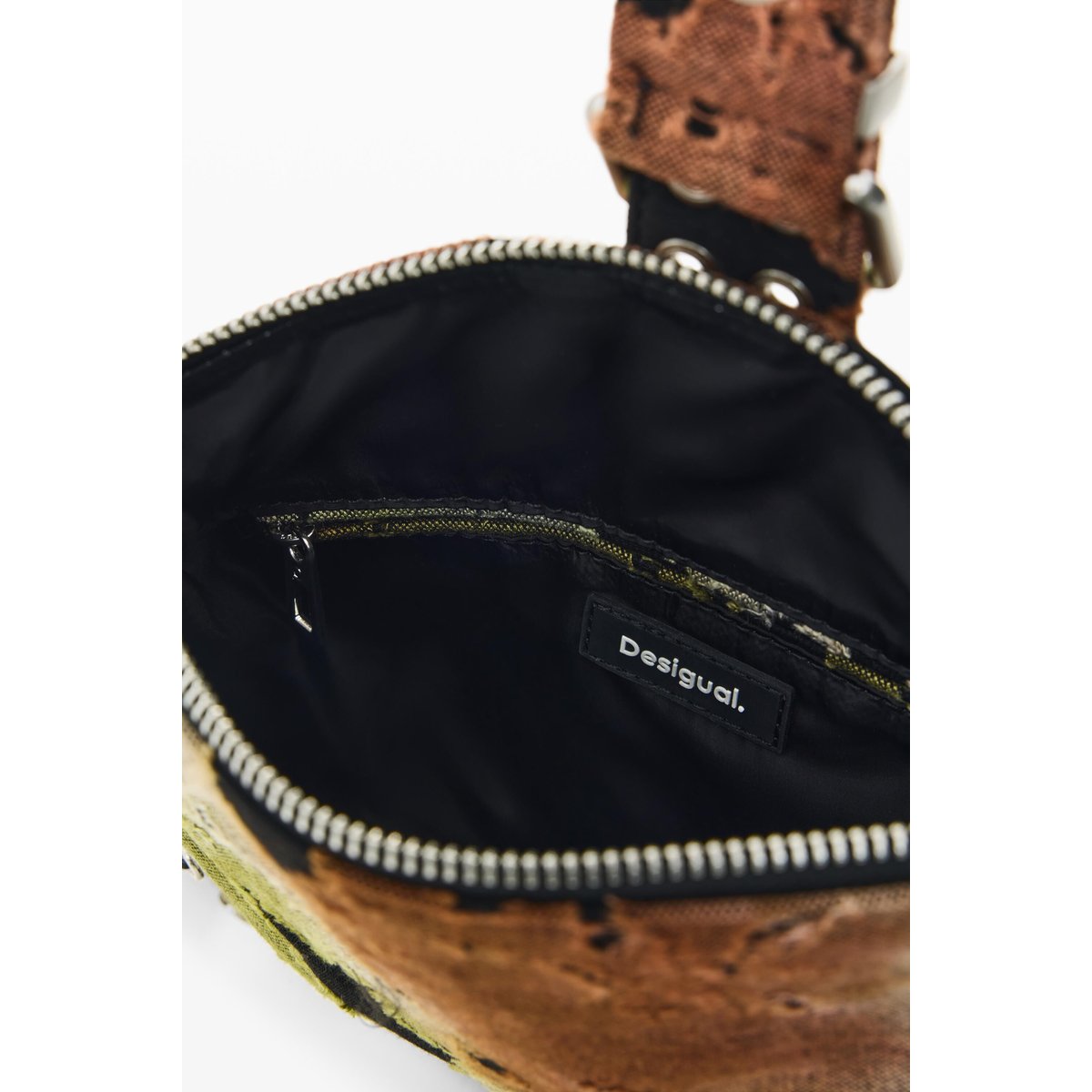 Petit sac jacquard multicolore, DESIGUAL