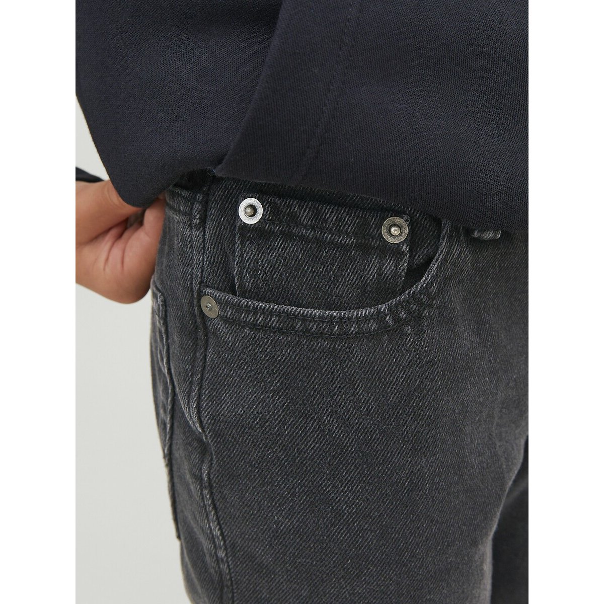 Jean large noir, JACK & JONES JUNIOR