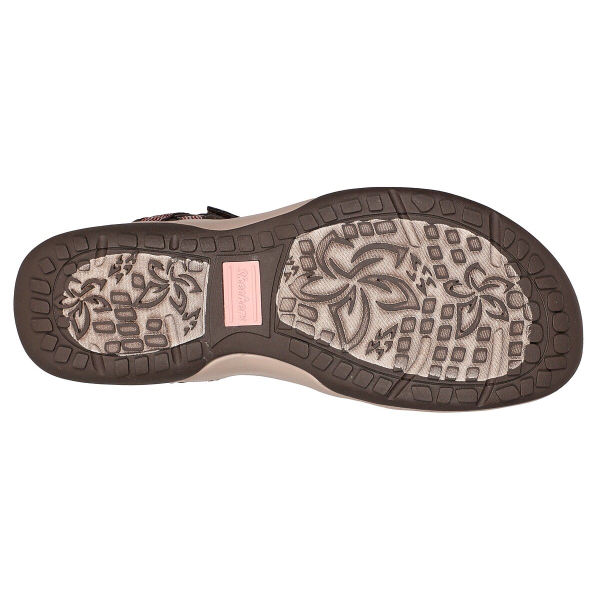 Sandales Reggae Slim - Sun Array marron, SKECHERS