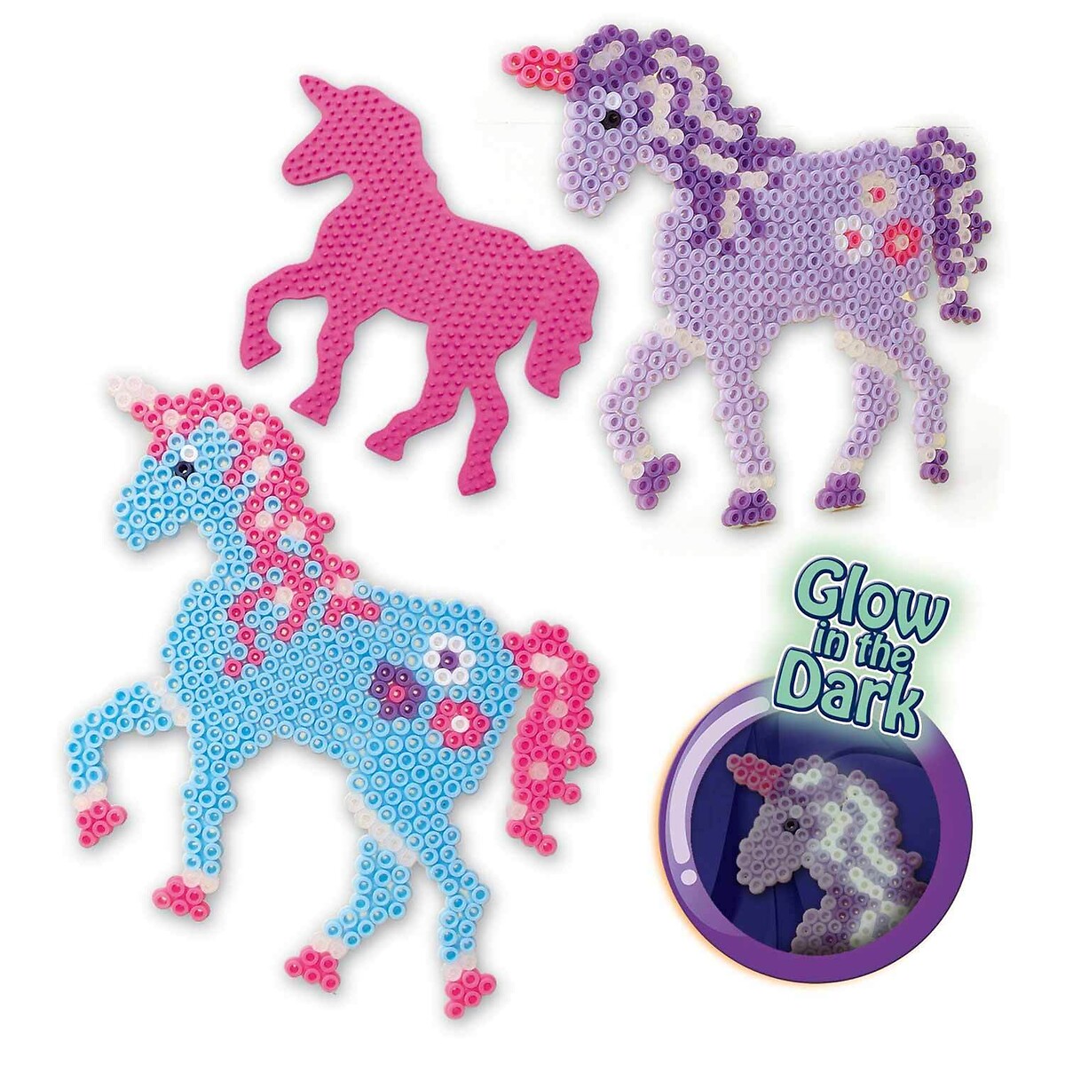 Missangas - Unicornios Beedz (2100 Un), SES multicolor, SES
