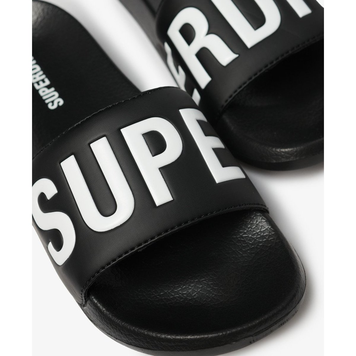 Sandales de piscine Core noir, SUPERDRY
