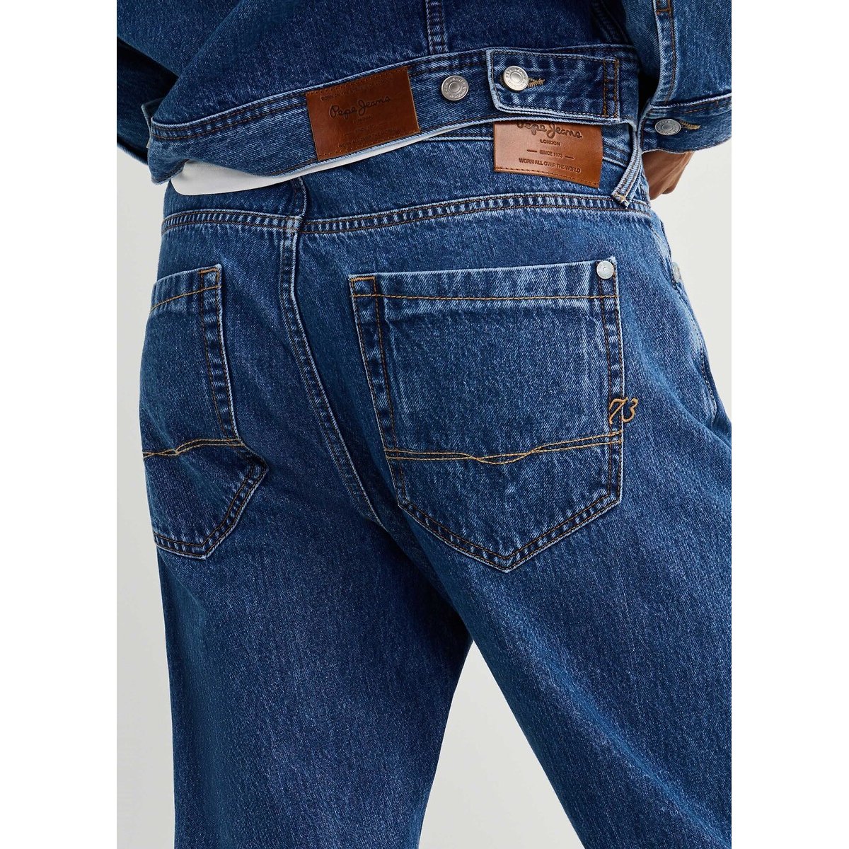 Bexley Straight Jeans denim, PEPE JEANS