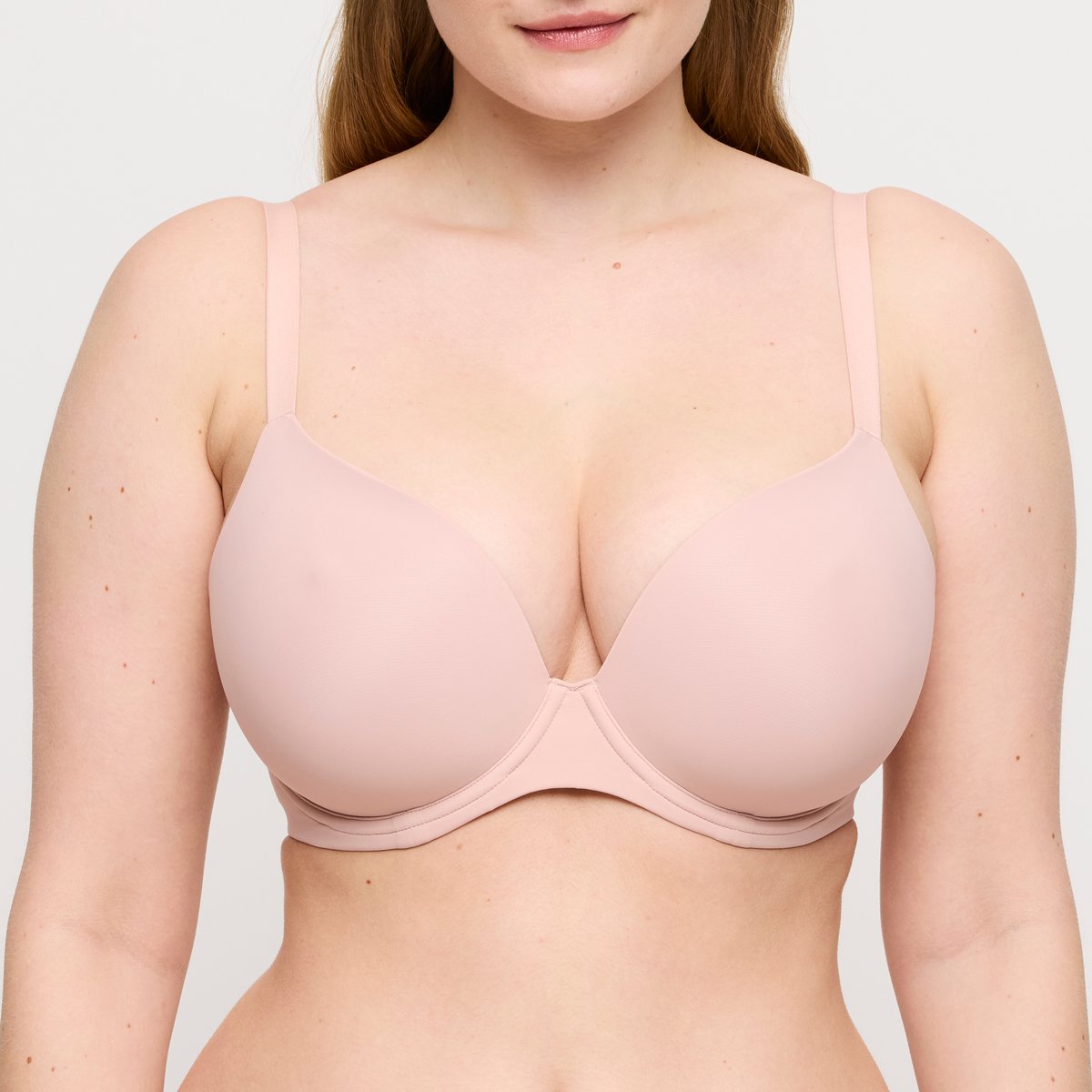 Soutien gorge spacer plongeant FIGURAS rose - powder rose, PRIMADONNA
