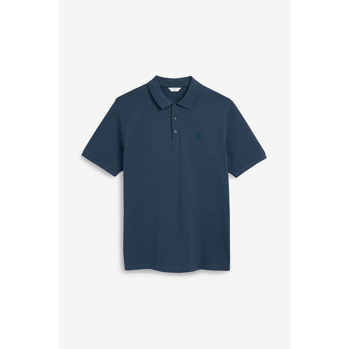 Polo En Piqué Stretch marine, NEXT