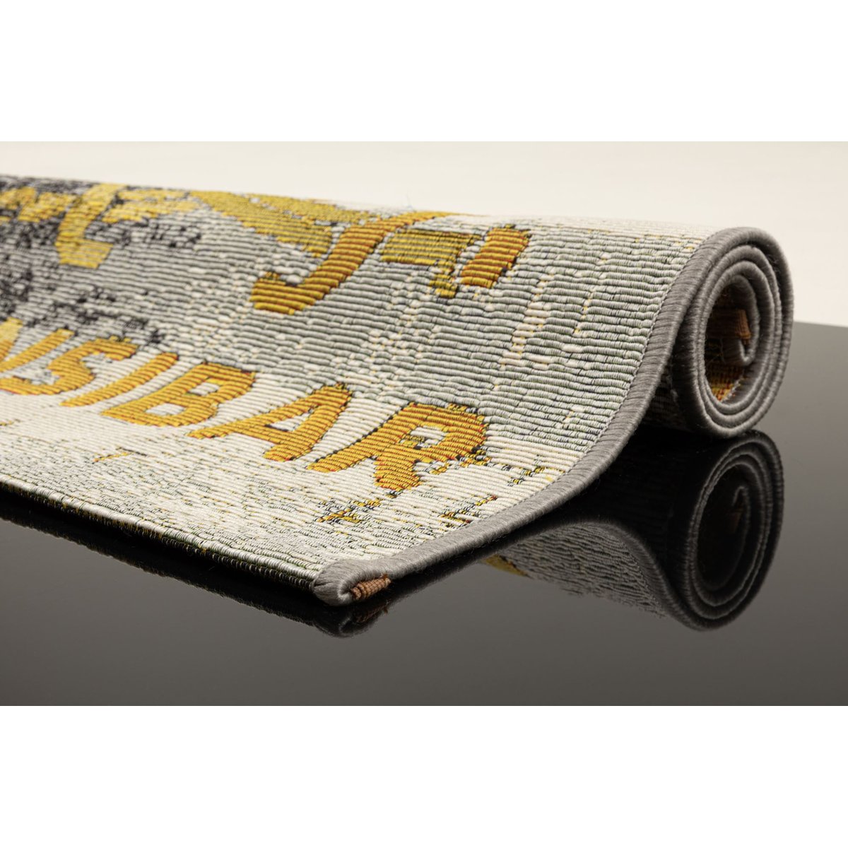 Tapis d'été pour l'intérieur et l'extérieur - RANTUM BEACH gris multi, THEKO