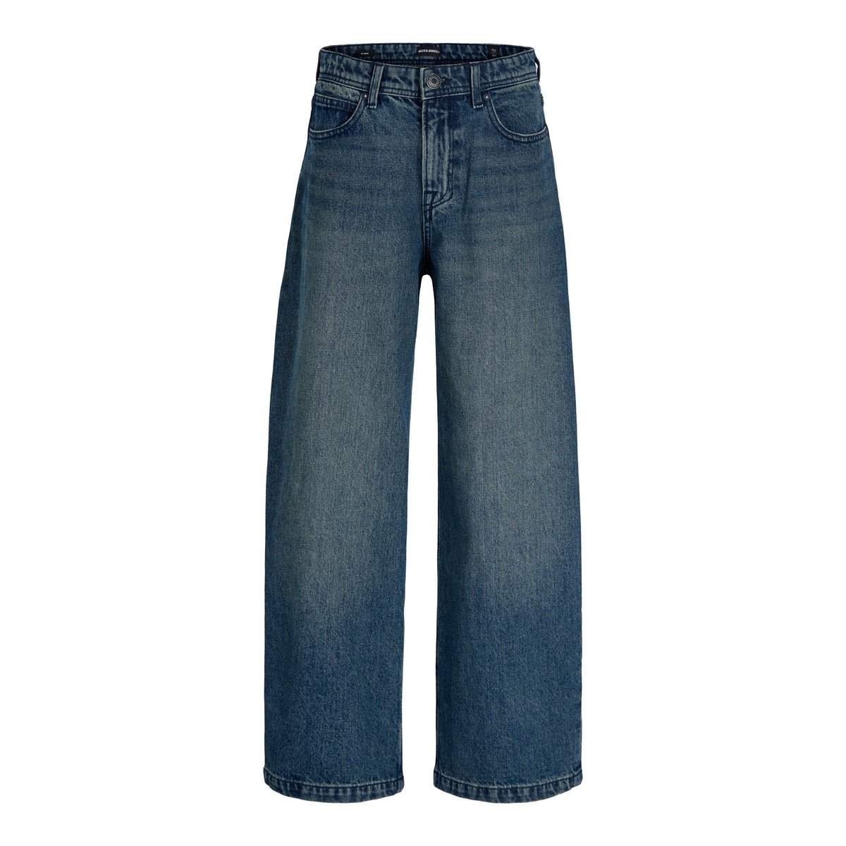 Jeans À Coupe Tonneau blue denim 1, JACK & JONES JUNIOR
