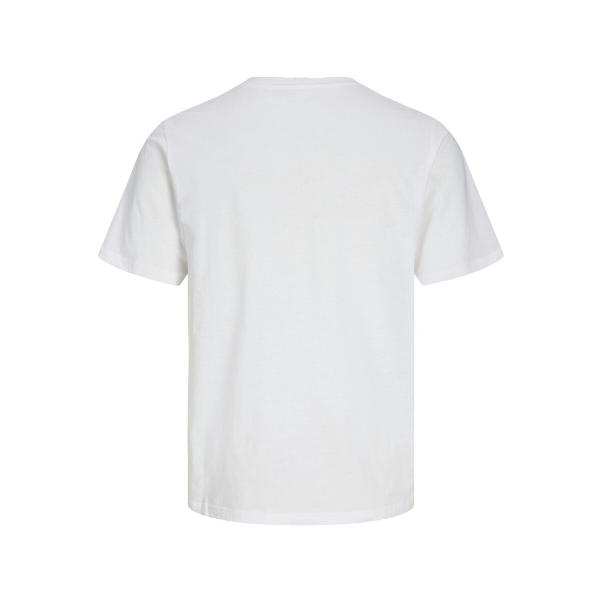 T-shirt de manga curta com gola redonda, Munk branco, JACK & JONES