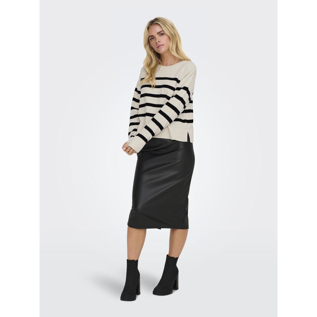 Pull En Maille birch, ONLY