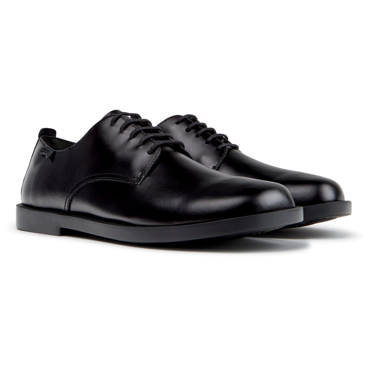 Derbies Don Smooth Leather noir 001, CAMPER