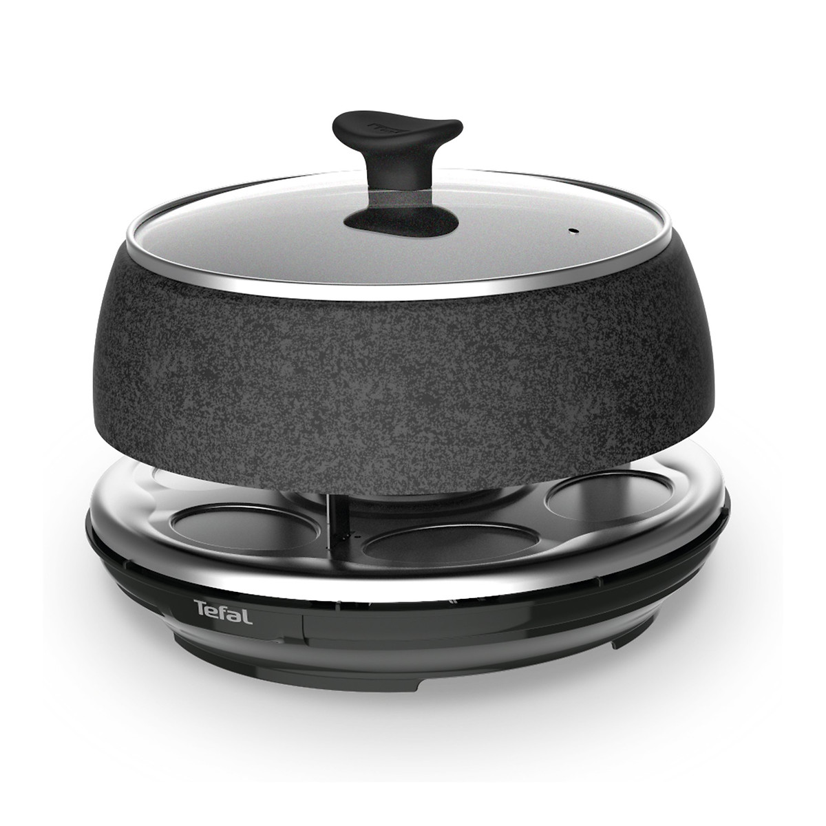 Raclette Cheese N'CO 6 personnes RE12C812 noir, TEFAL