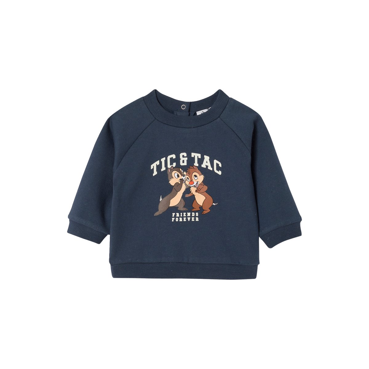 Ensemble Disney Tic & Tac bleu nuit, VERTBAUDET