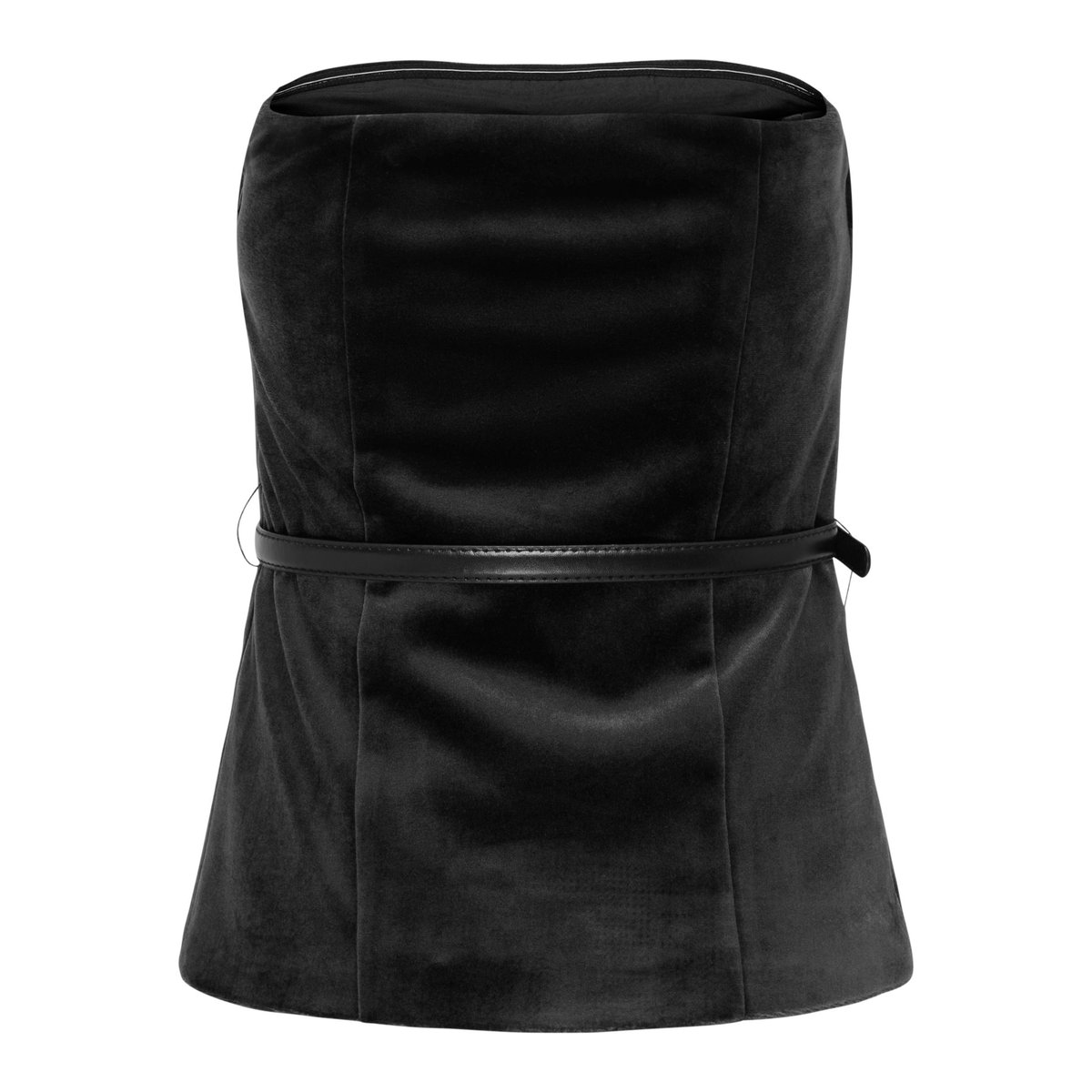 Top Bandeau noire - black, ONLY