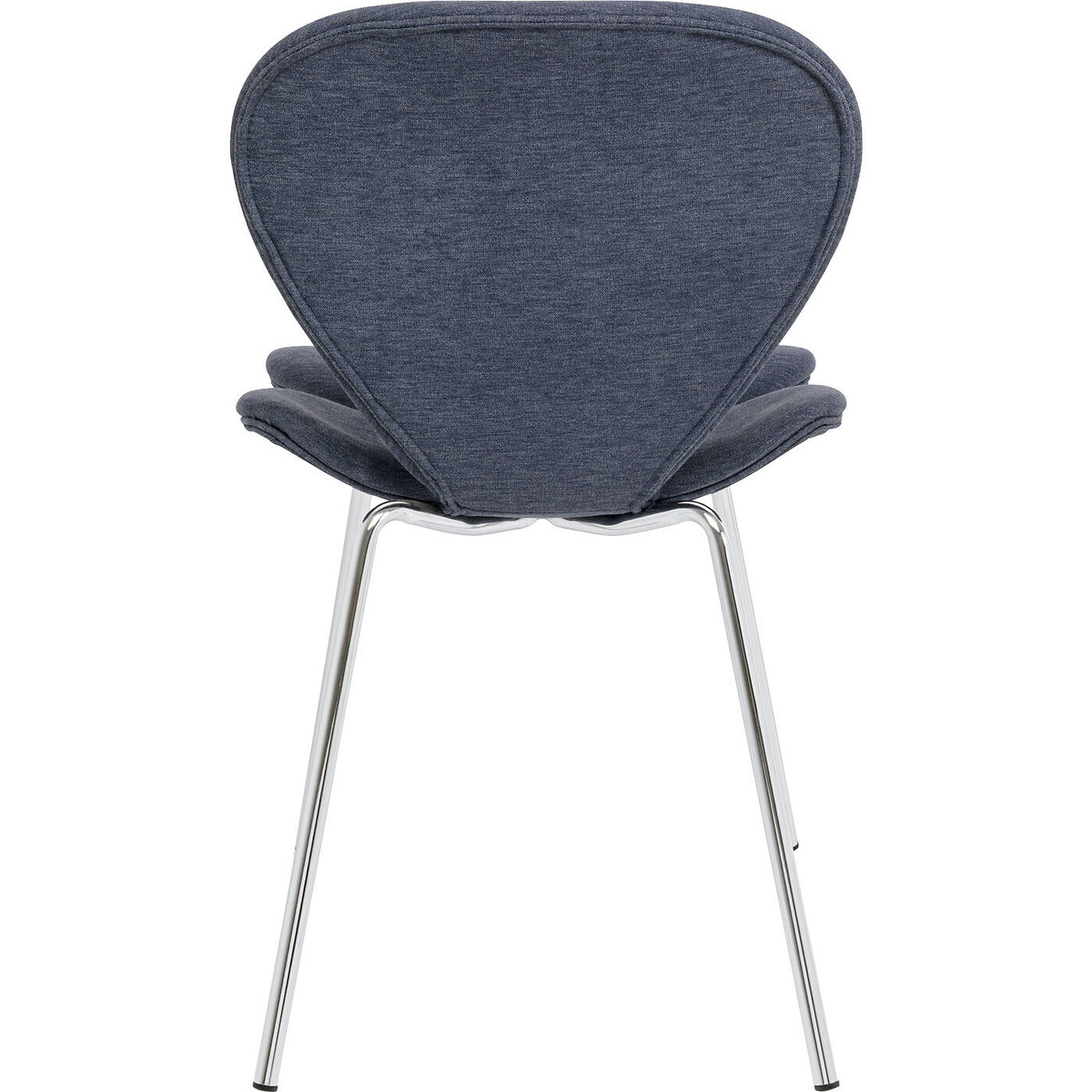 Chaise Soft Blossom jaune moutarde bleu, KARE DESIGN