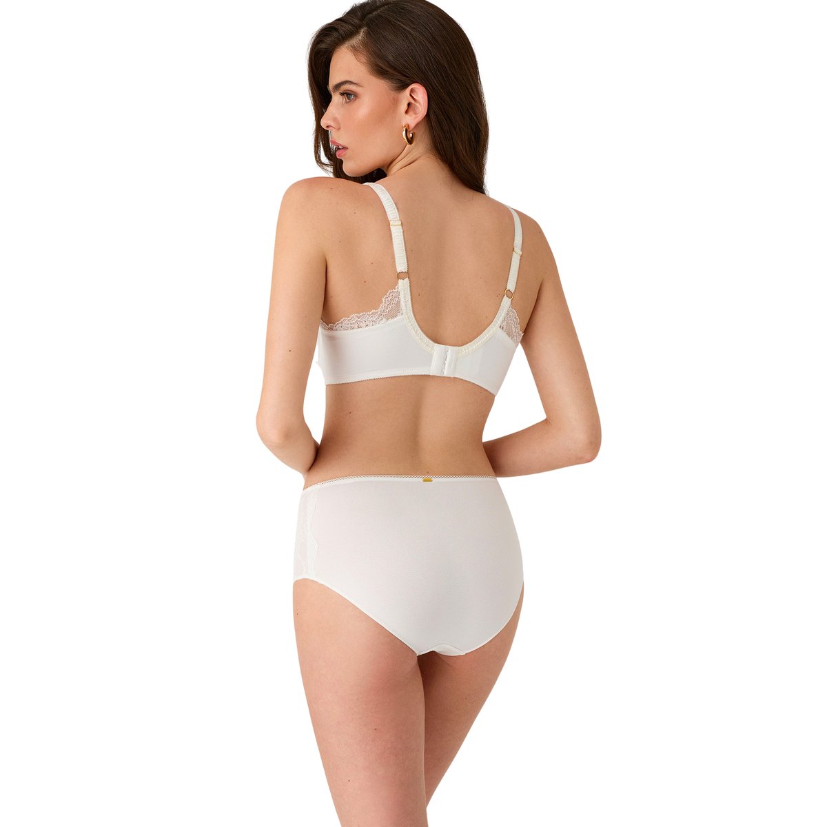 Culotte slip taille haute RENATTA MARIAGE ivoire, SELMARK