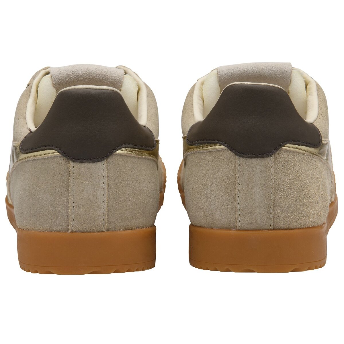 Baskets Elan Glitz taupe/or, GOLA