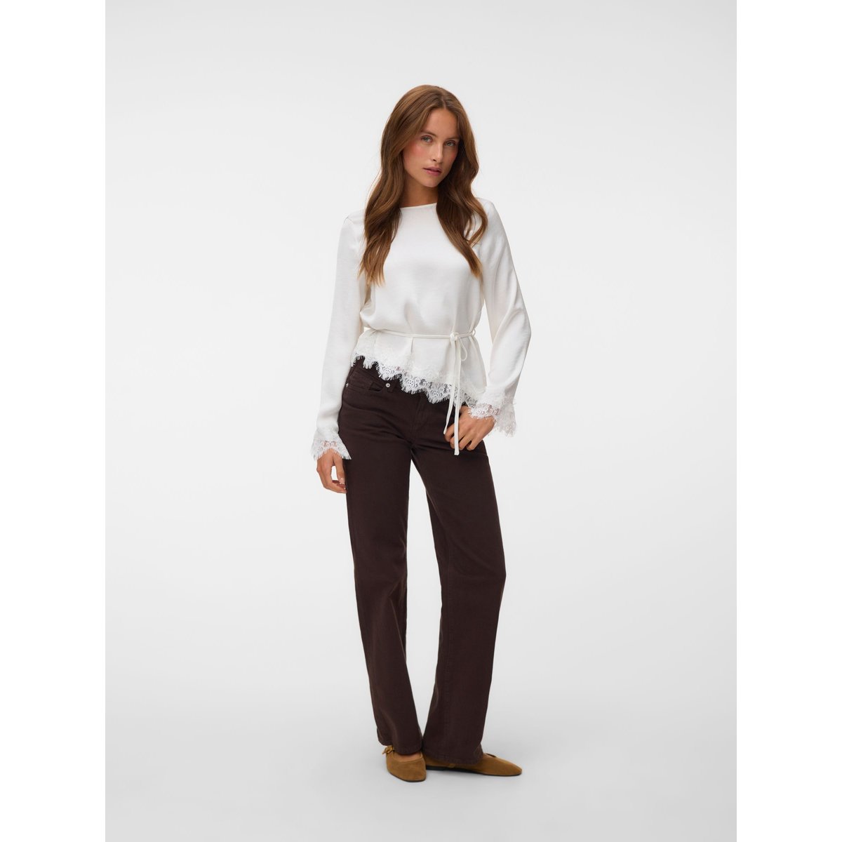 Top Asymétrique snow white 1, VERO MODA