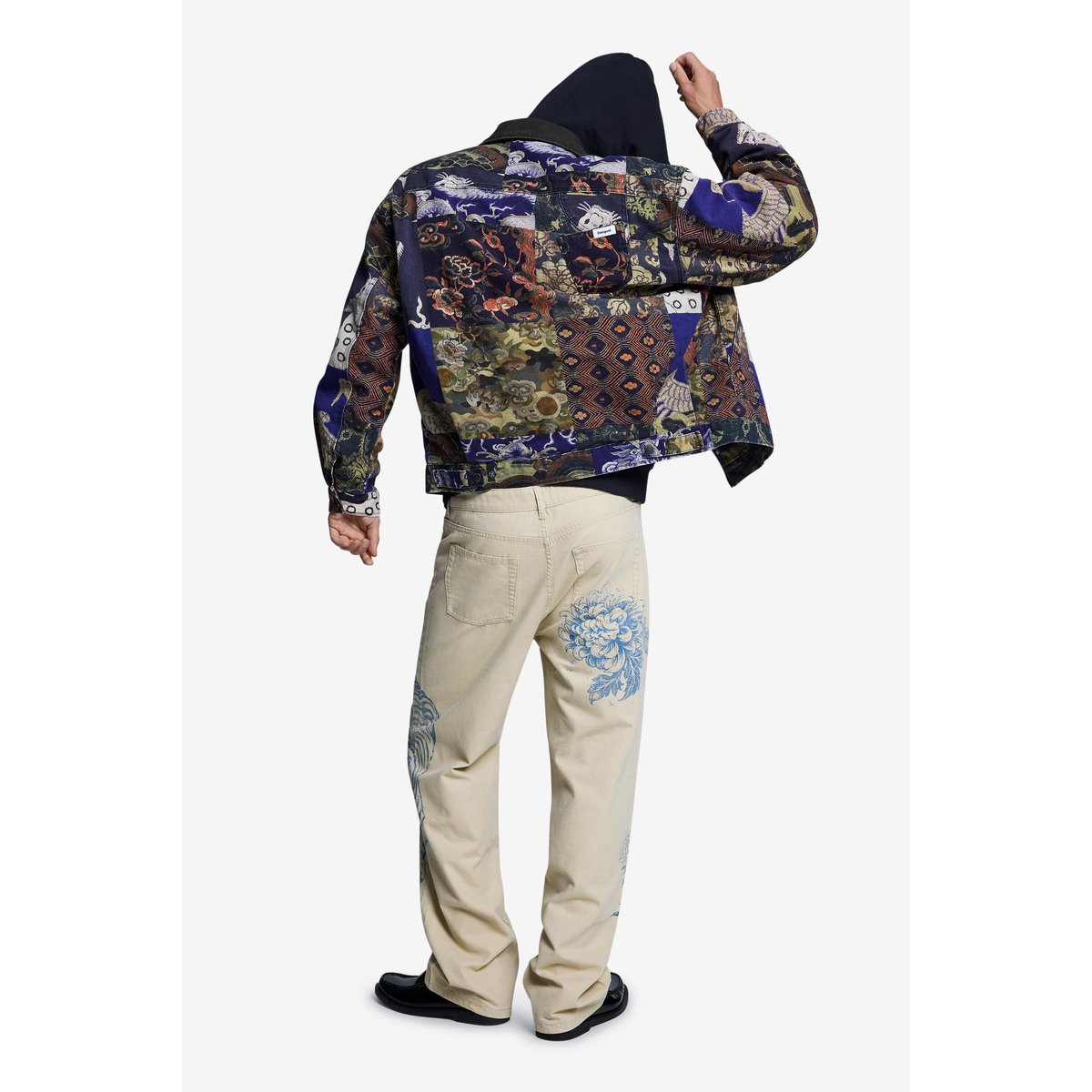 Veste imprimée camouflage vert, DESIGUAL