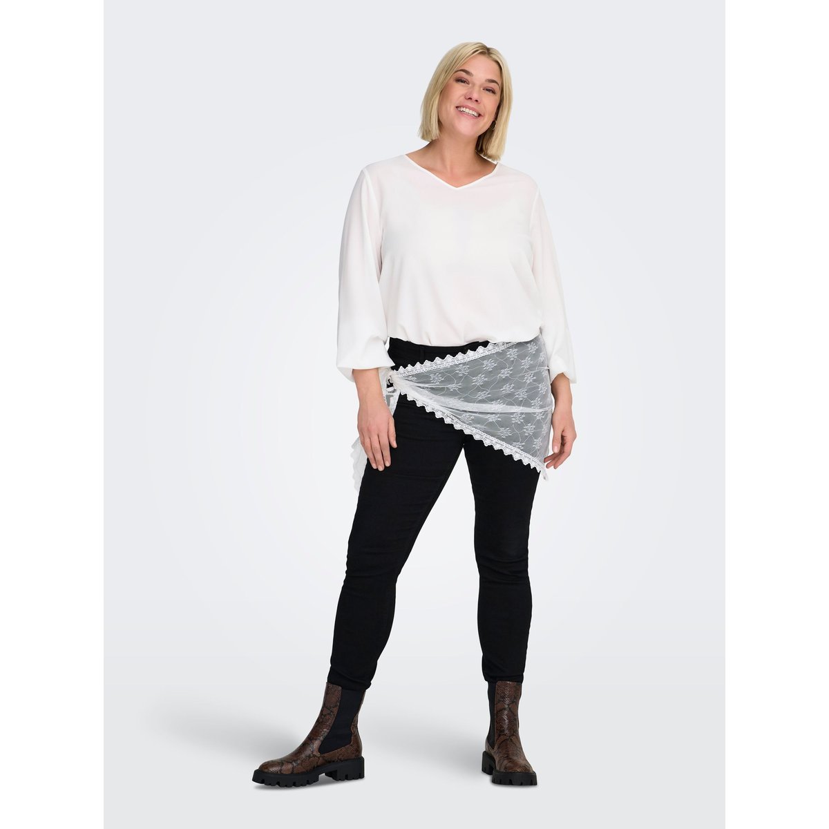 Écharpe Oversize noire - black, ONLY CARMAKOMA