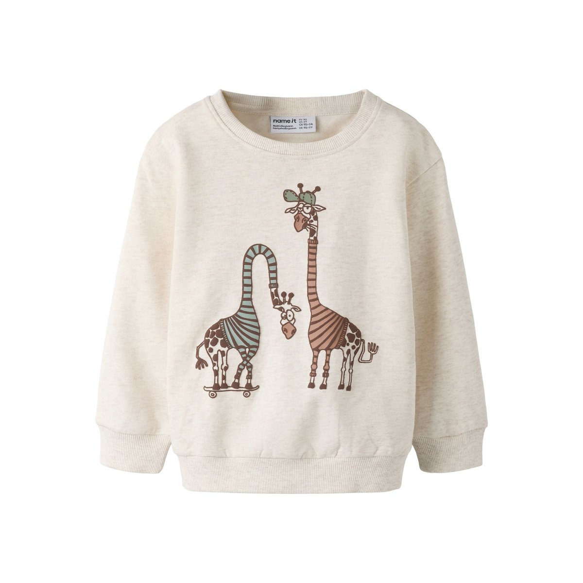 Sweat-Shirt peyote melange, NAME IT