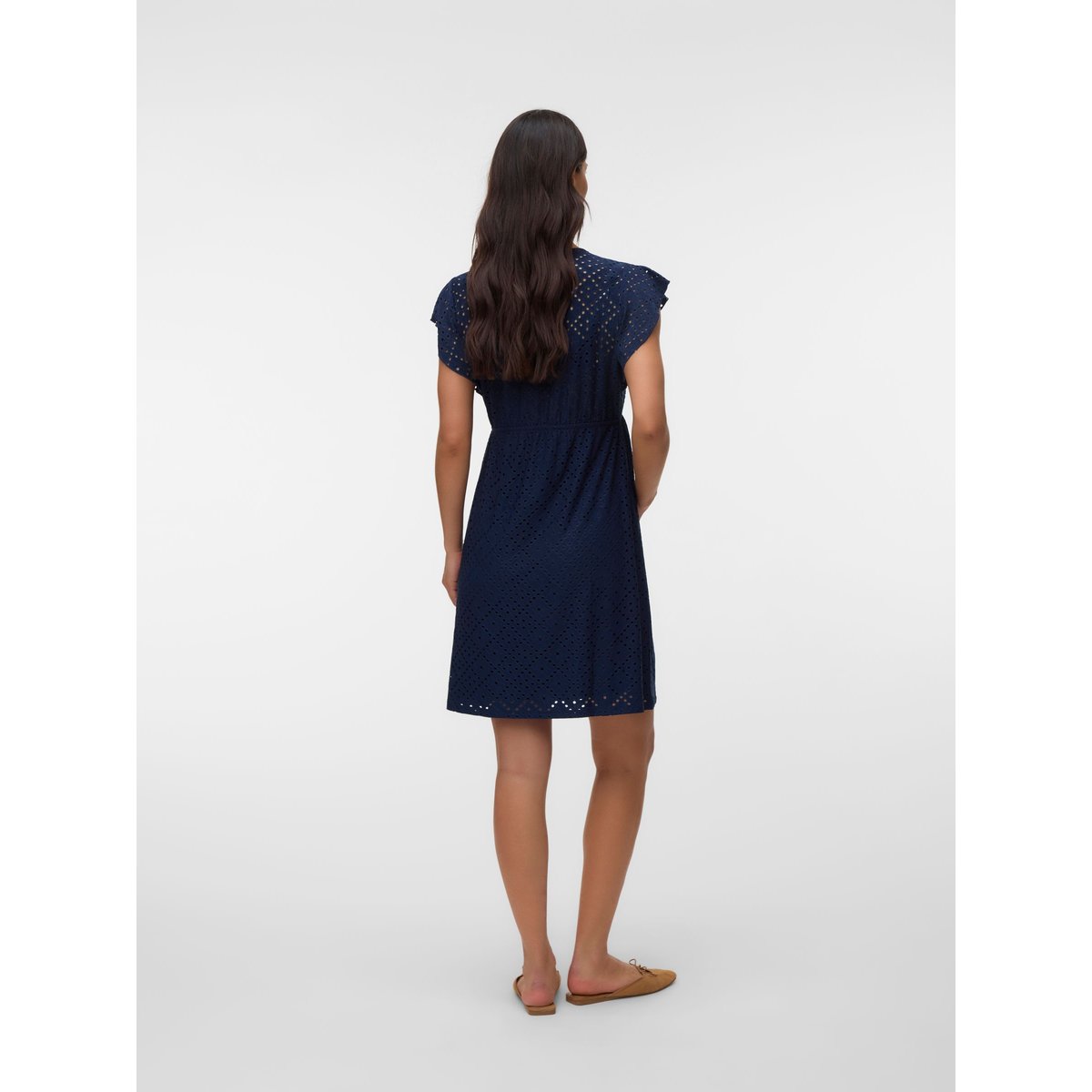 Robe En Dentelle navy blazer, VERO MODA