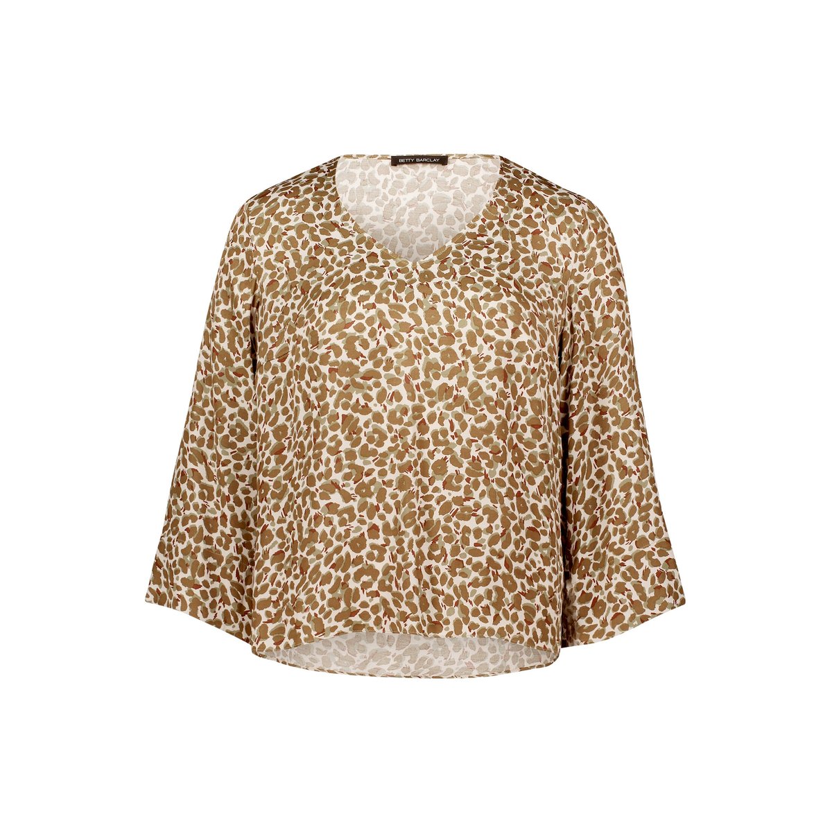 Tunique à imprimé léopard beige/kaki, BETTY BARCLAY