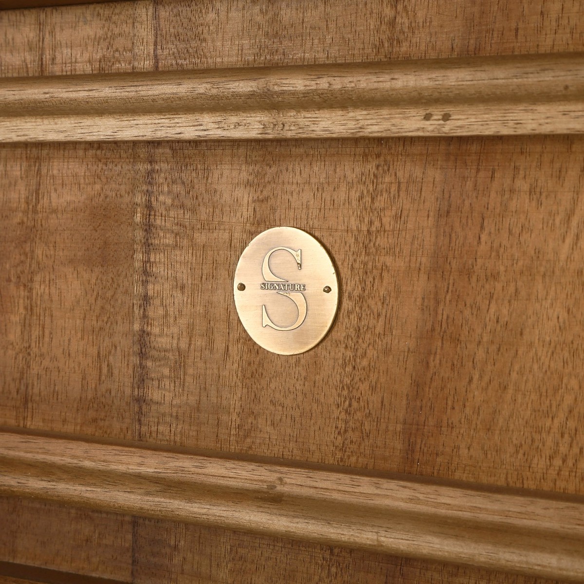 Comptoir bois massif vieilli - ESTAMINET bois foncé, SIGNATURE