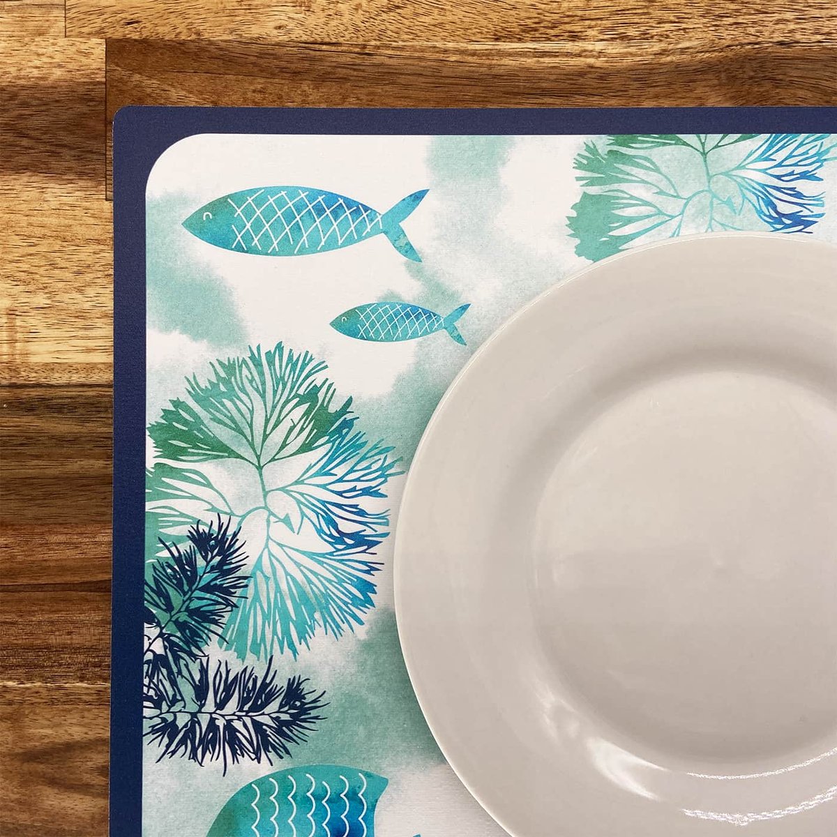 Set de table rectangulaire (40 x 30 cm) lot de 6 - Caraïbes autres, LES JARDINS DE LA COMTESSE