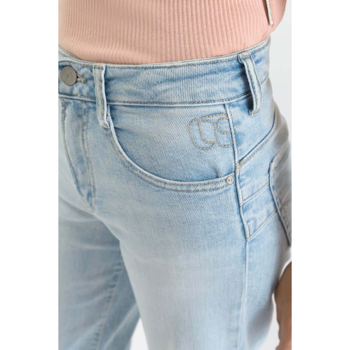 Jeans droite PULPH 22, longueur 34 blue, LE TEMPS DES CERISES