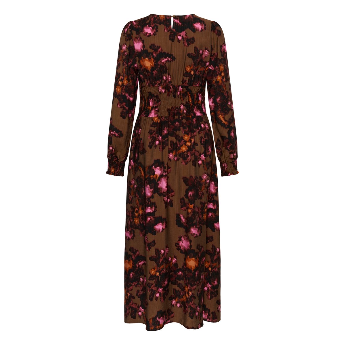 Robe décontractée marron rose brpwn/pink flower, CULTURE
