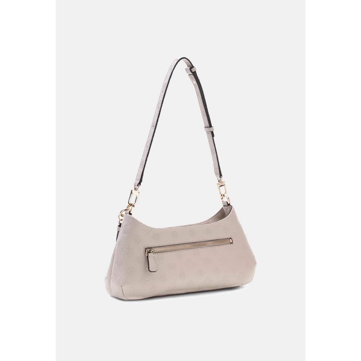 Sac À Épaule Carmella Logo rouge foncé, GUESS