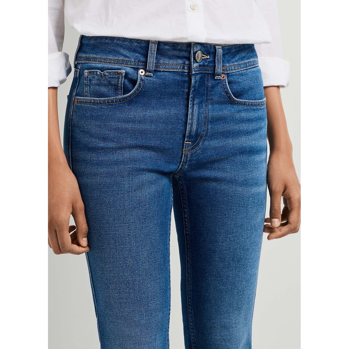 Jean bootcut taille standard, Piper denim bleu foncé, PEPE JEANS