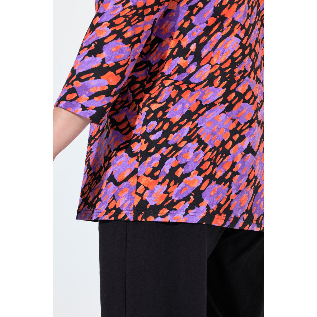 T-shirt noir, ULLA POPKEN