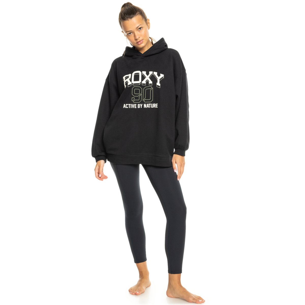 Sweat à capuche ESSENTIAL ENERGY. noir true black, ROXY
